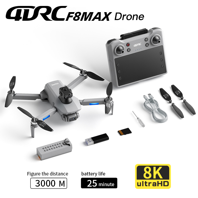โดรน F8 MAX GPS ระดับมืออาชีพ  - Drone Lidar บทวิจารณ์และราคา