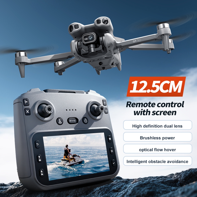 โดรนจิ๋ว GT50 กล้องคู่ 8K โดรน - Drone Cinematic บทวิจารณ์และราคา