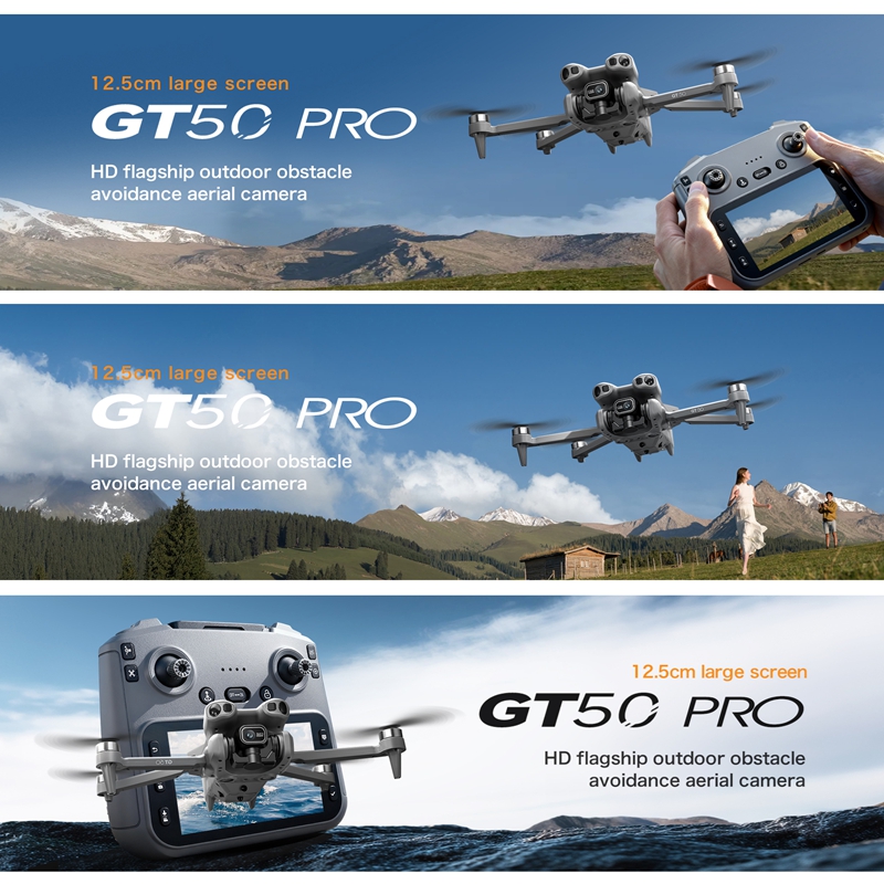 โดรนจิ๋ว GT50 กล้องคู่ 8K โดรน - Drone Cinematic บทวิจารณ์และราคา